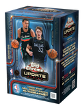 Caja de tarjetas 2025-26 Topps Chrome Updates Basketball Value Box