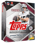 Caja de tarjetas 2026 Topps Flagship Football Mega Box