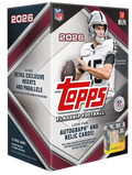 Caja de tarjetas 2026 Topps Flagship Football Value Box