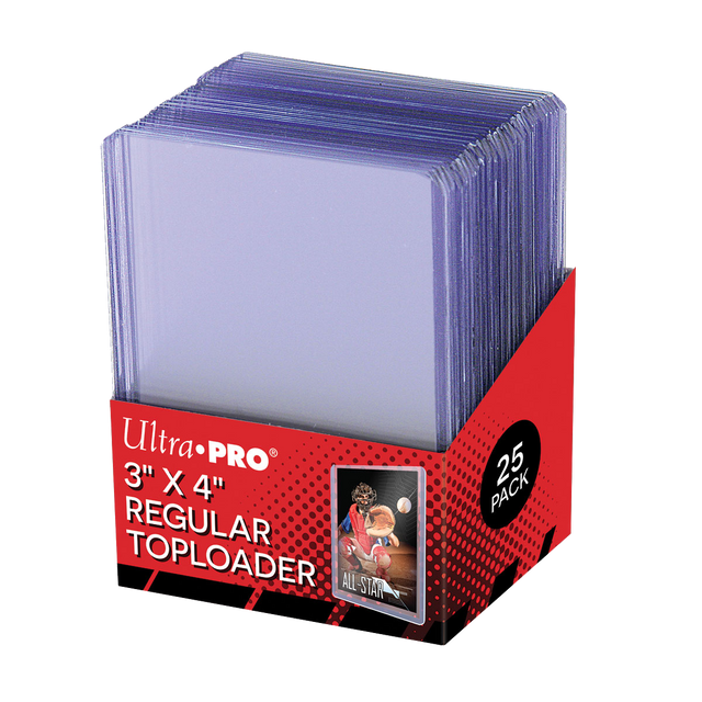 Ultra PRO Top Loaders Regular 3 x 4 pulgadas, paquete de 25